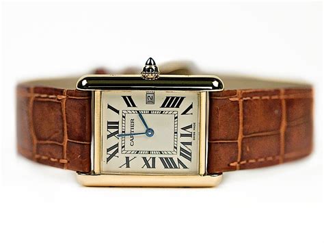 used cartier watch mens|refurbished cartier watches.